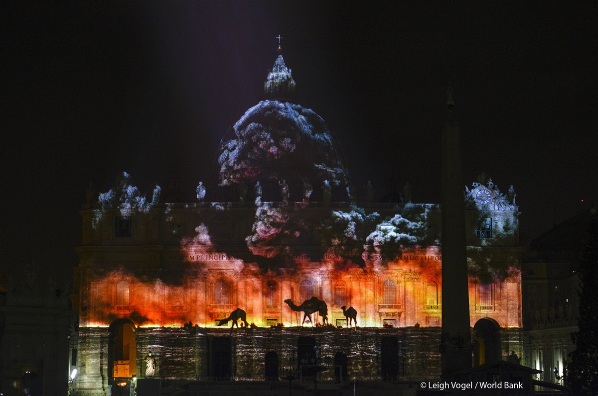 The Vatican art display on climate change