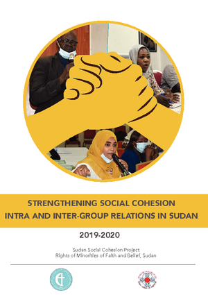 Strengthening Social Cohesion Intra and Inter-Group Relations in Sudan