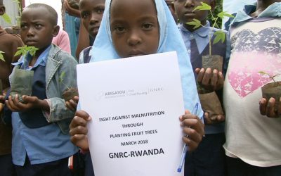 Tree Planting to fight against Malnutrition in Rwanda.